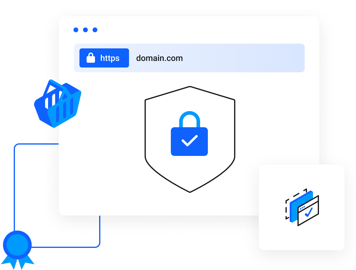 SSL Certificates for Website Security | DV, OV & EV Options - SSL certificates secure the connection between your website and visitors, encrypting data and building trust.